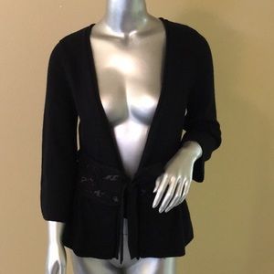 Ruby Moon tie front cardigan